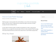 Tablet Screenshot of cupcakescocktailsandkids.com